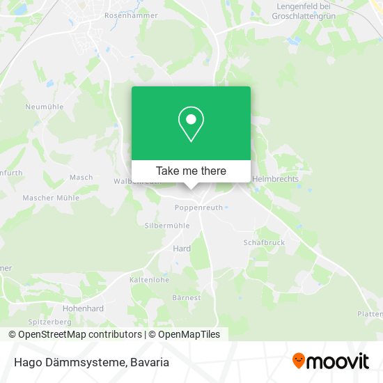 Карта Hago Dämmsysteme