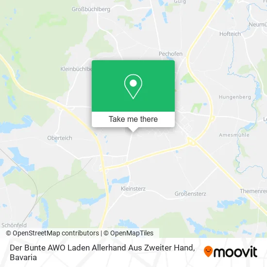 Карта Der Bunte AWO Laden Allerhand Aus Zweiter Hand