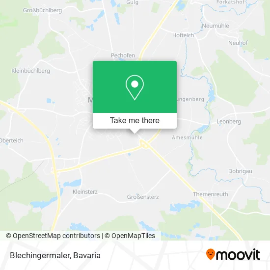 Карта Blechingermaler