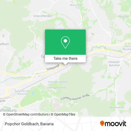 Карта Popchor Goldbach