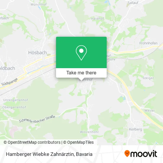 Карта Hamberger Wiebke Zahnärztin