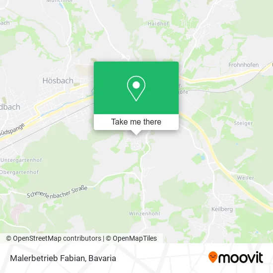Карта Malerbetrieb Fabian