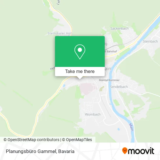 Planungsbüro Gammel map