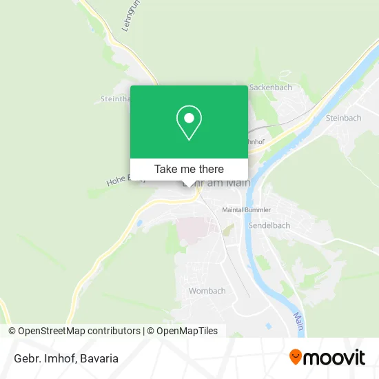 Карта Gebr. Imhof