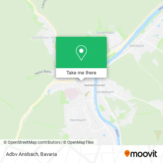 Карта Adbv Ansbach