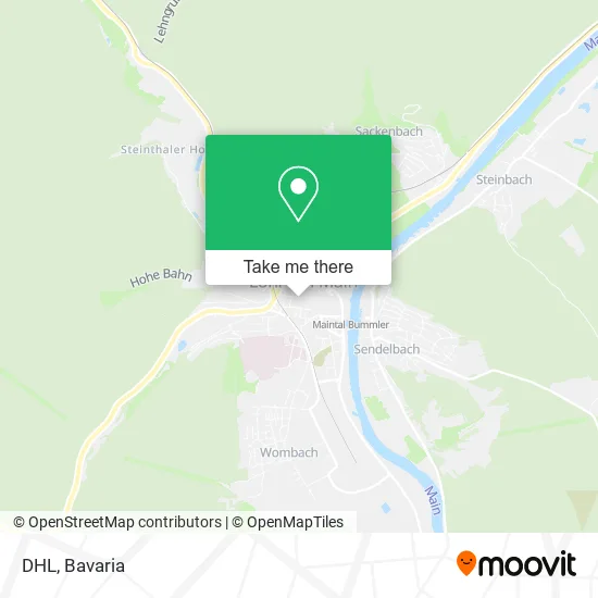 Карта DHL