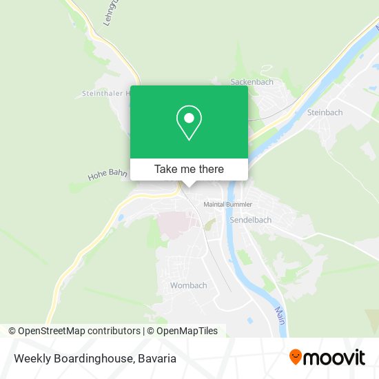 Weekly Boardinghouse map