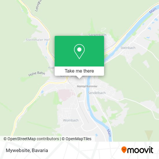 Mywebsite map