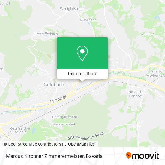 Marcus Kirchner Zimmerermeister map