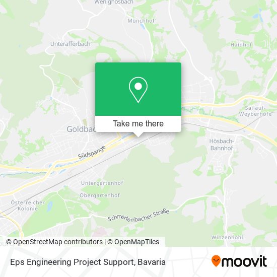 Eps Engineering Project Support map