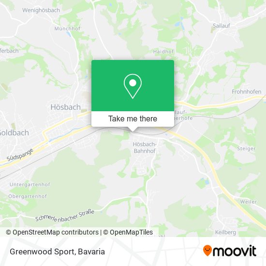 Greenwood Sport map