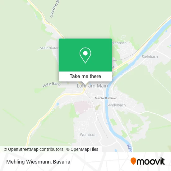 Карта Mehling Wiesmann