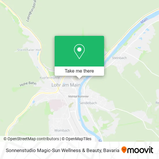 Карта Sonnenstudio Magic-Sun Wellness & Beauty