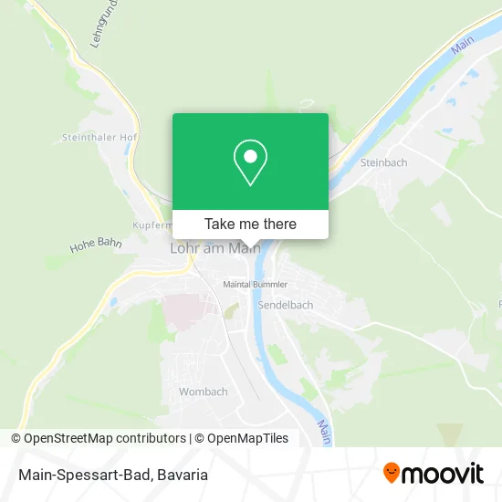 Карта Main-Spessart-Bad