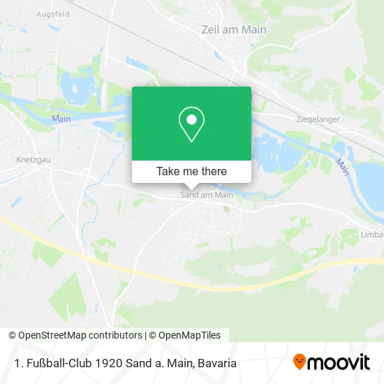 Карта 1. Fußball-Club 1920 Sand a. Main