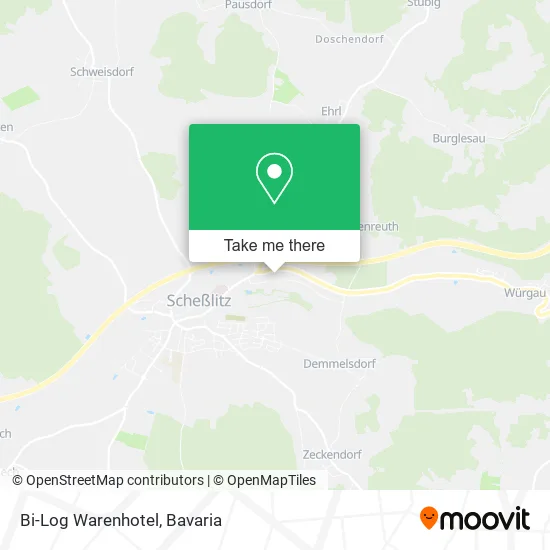 Карта Bi-Log Warenhotel