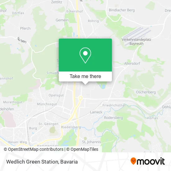 Карта Wedlich Green Station