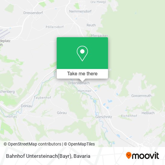 Bahnhof Untersteinach(Bayr) map