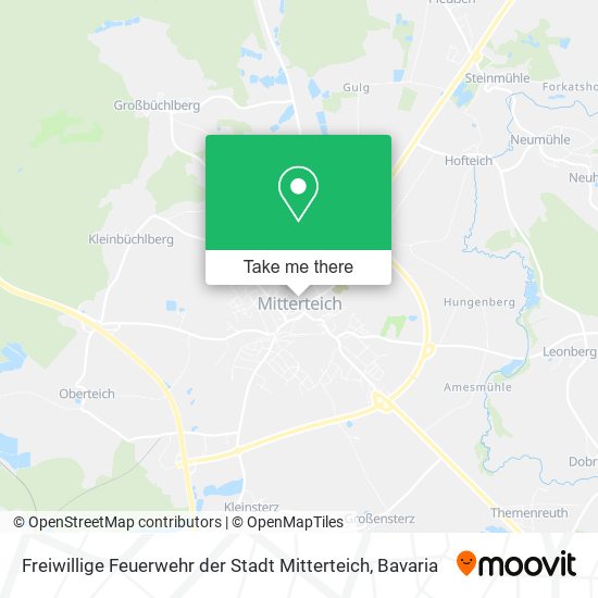 Freiwillige Feuerwehr der Stadt Mitterteich map