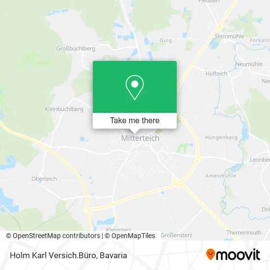 Карта Holm Karl Versich.Büro