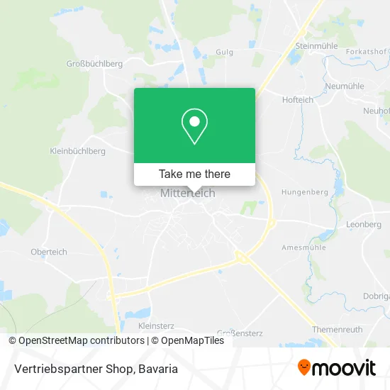 Карта Vertriebspartner Shop
