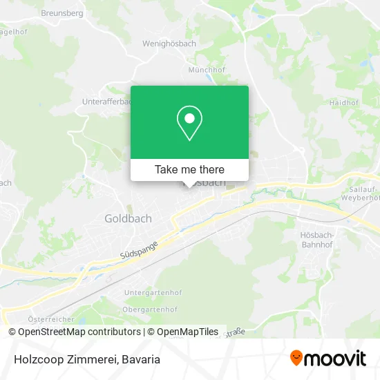 Карта Holzcoop Zimmerei