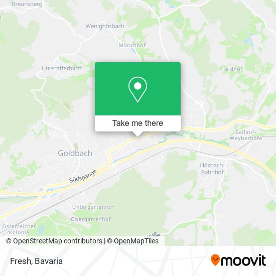 Карта Fresh