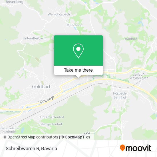 Schreibwaren R map