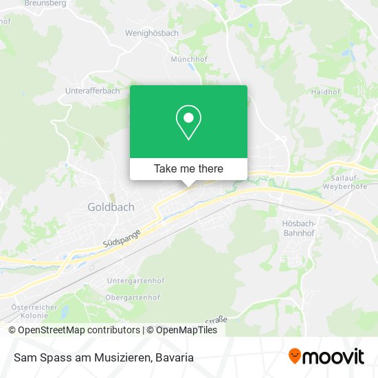 Sam Spass am Musizieren map