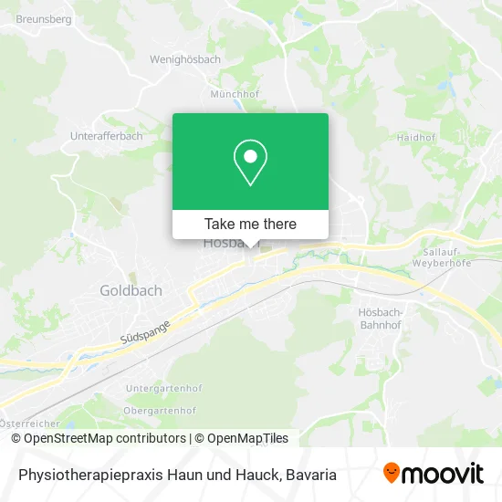 Карта Physiotherapiepraxis Haun und Hauck