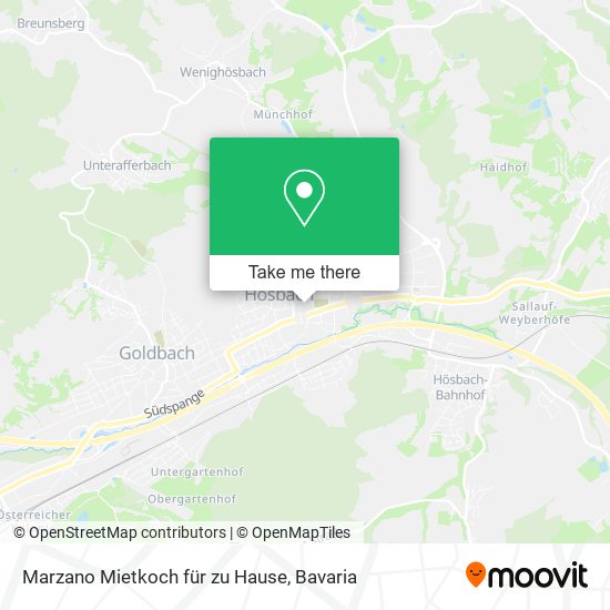 Marzano Mietkoch für zu Hause map