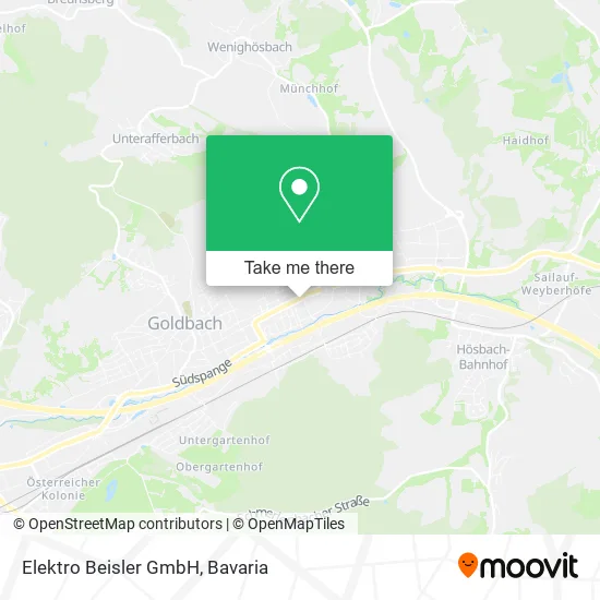 Карта Elektro Beisler GmbH