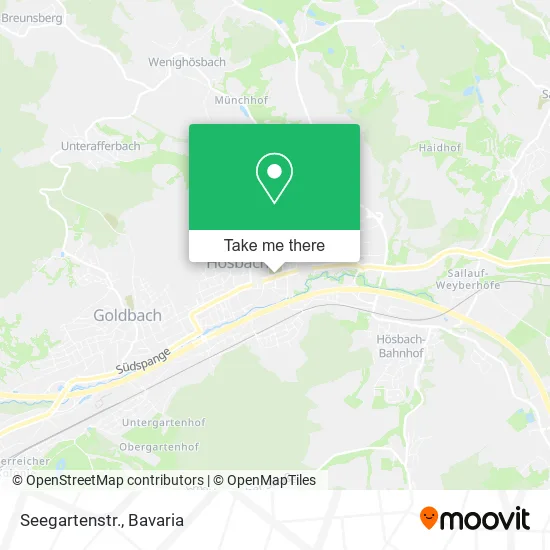 Карта Seegartenstr.