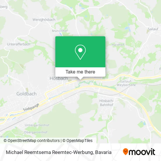 Карта Michael Reemtsema Reemtec-Werbung