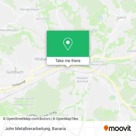 Карта John Metallverarbeitung