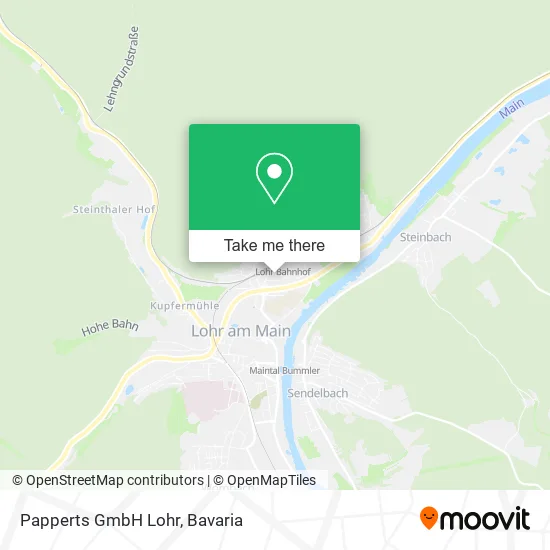 Карта Papperts GmbH Lohr