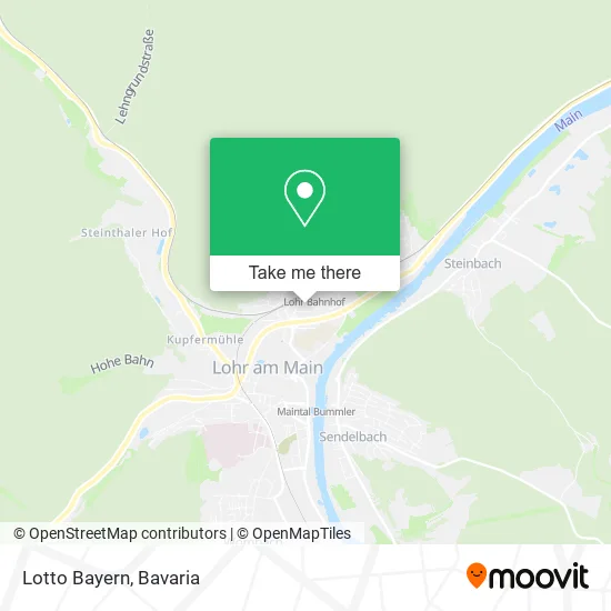 Карта Lotto Bayern