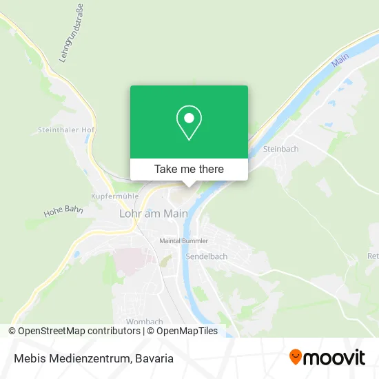 Карта Mebis Medienzentrum