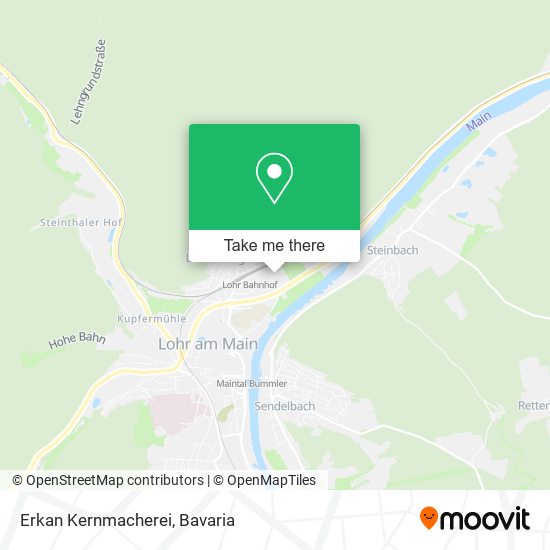 Карта Erkan Kernmacherei