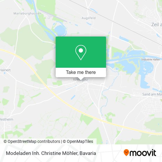 Modeladen Inh. Christine Möhler map