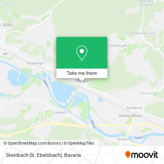 Карта Steinbach (b. Ebelsbach)