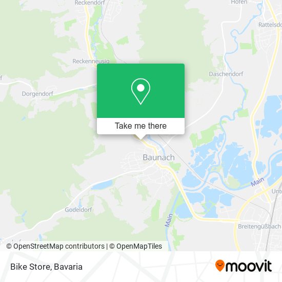 Bike Store map