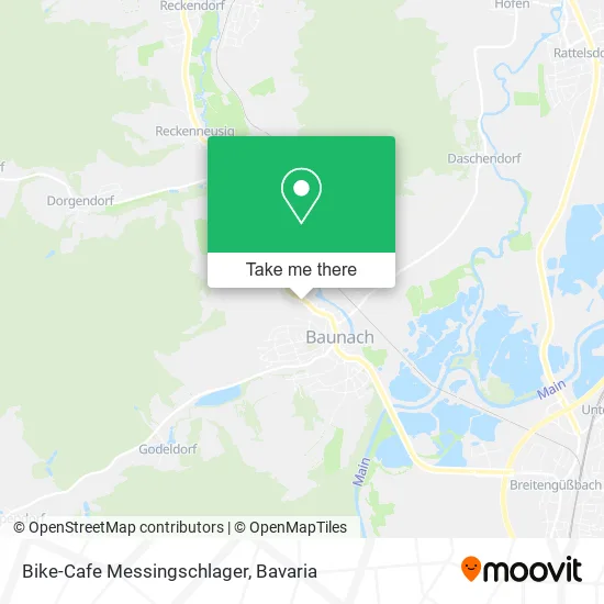 Карта Bike-Cafe Messingschlager