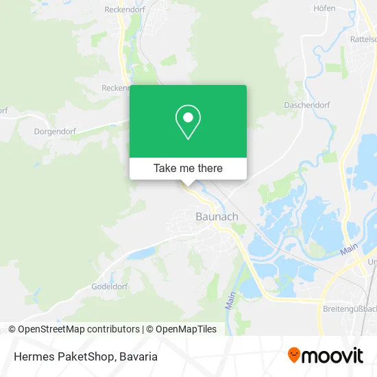 Карта Hermes PaketShop