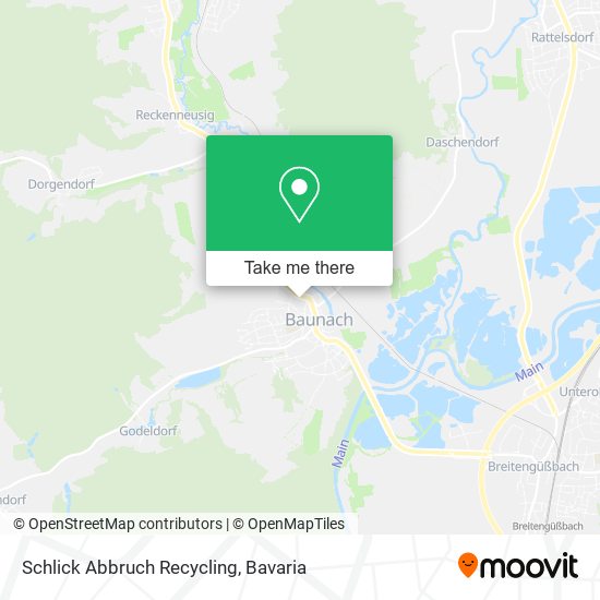 Schlick Abbruch Recycling map