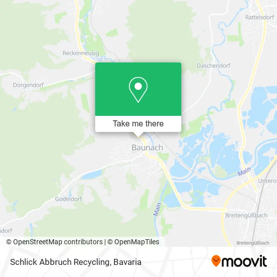 Карта Schlick Abbruch Recycling