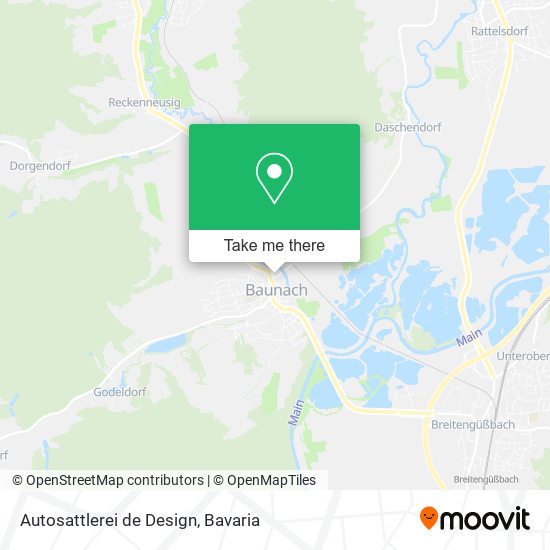 Карта Autosattlerei de Design