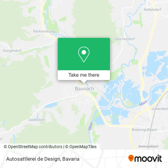 Карта Autosattlerei de Design