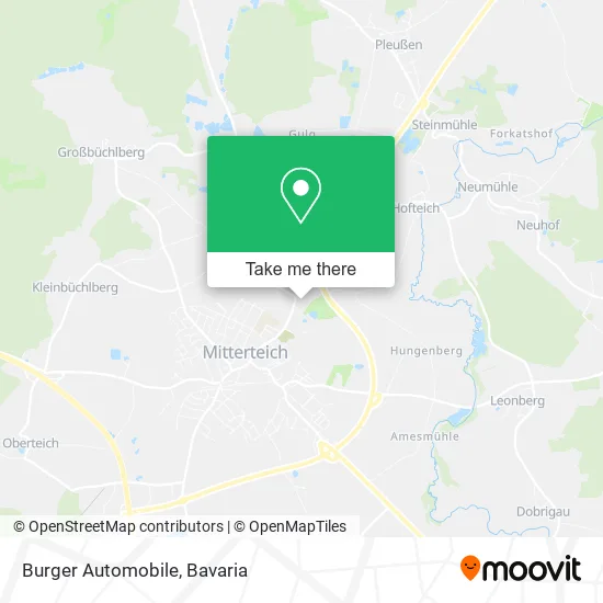 Карта Burger Automobile