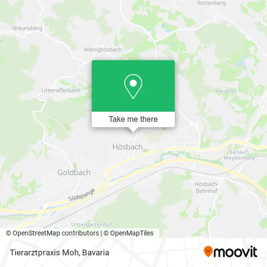 Карта Tierarztpraxis Moh